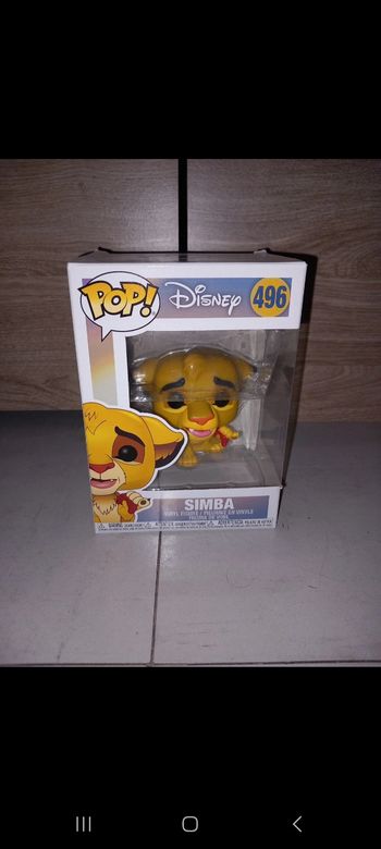 Pop simba le roi lion