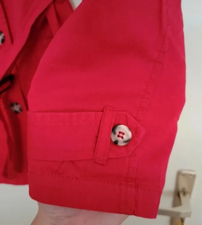 Veste d'été rouge - photo numéro 4