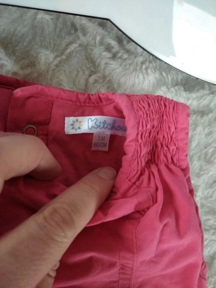 Robe doublée chaude Fille 3 mois cœur poches "Little touch of love" Kitchoun - photo numéro 7