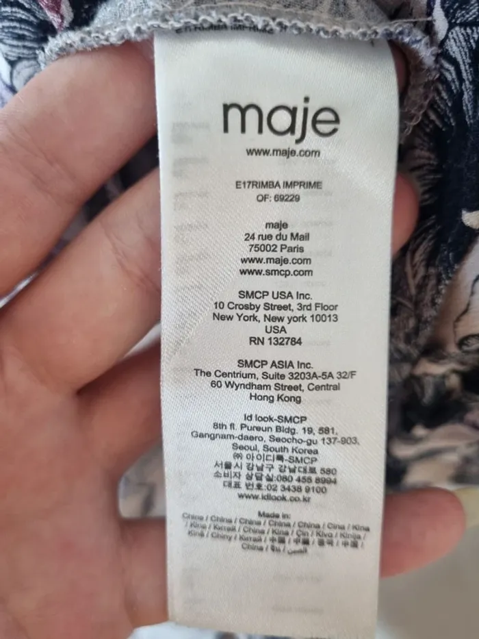 Superbe robe Maje Rimba état impeccable taille 3 - photo numéro 11