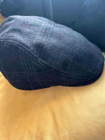 Casquette style béret Goorin bros taille L noir avec motif produit neuf jamais porté avec étiquette