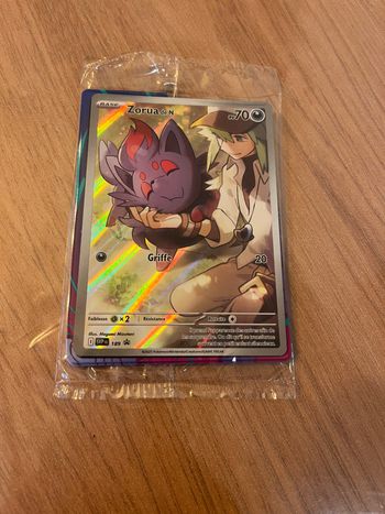 Carte Pokemon Zorua De N Promo SVP Fr 189 EV9 Aventures Ensemble FR Scellée