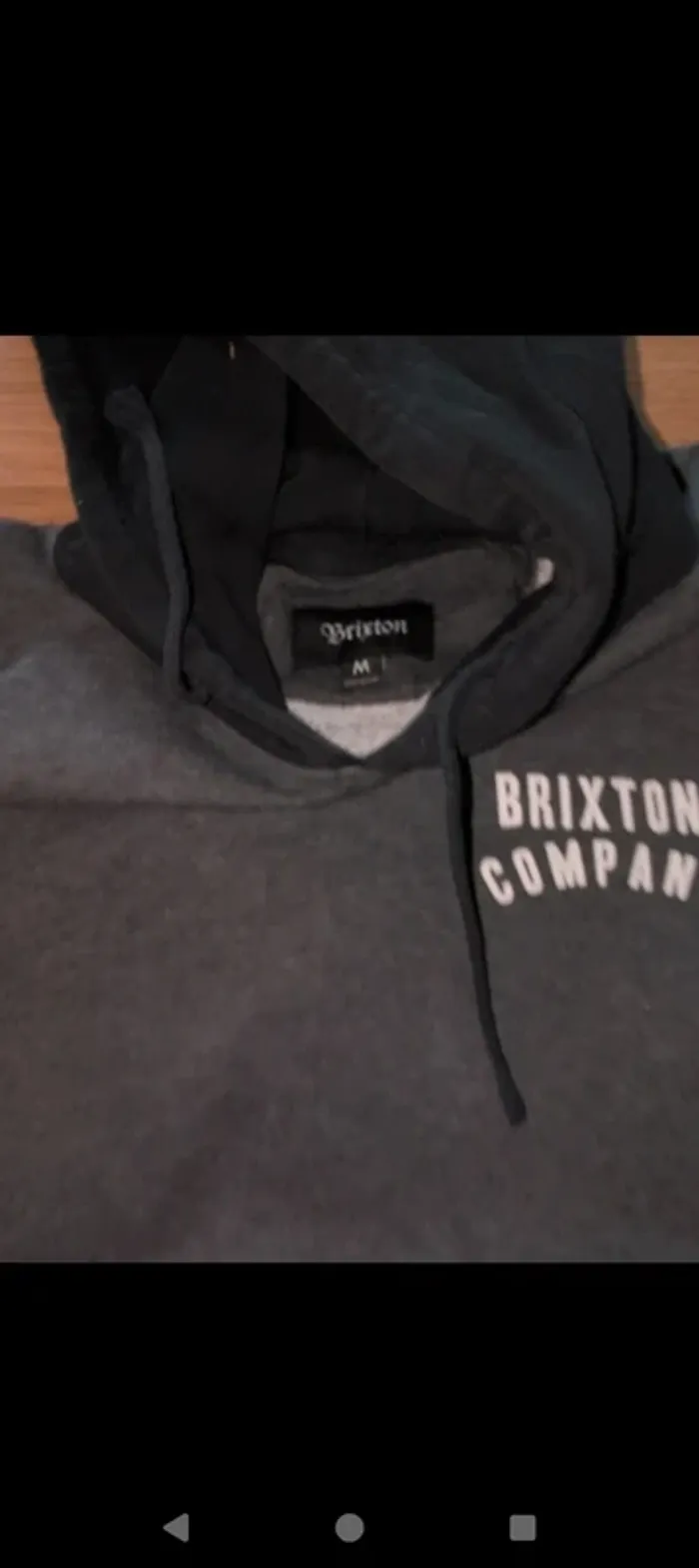 Sweat a capuche Brixton taille M - photo numéro 3