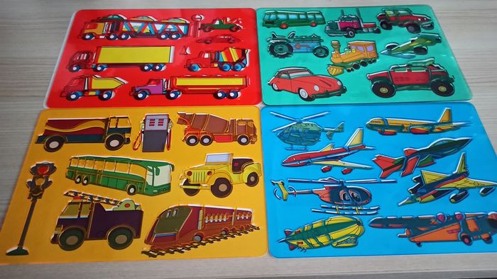 Set de 4 pochoirs