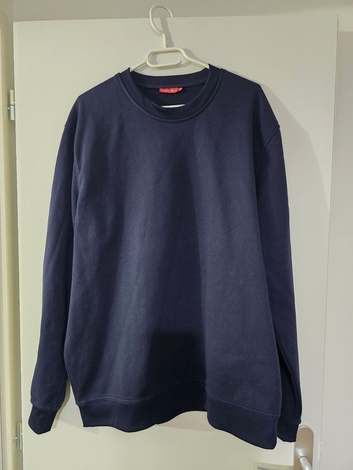 Sweat homme bleu marine - photo numéro 1