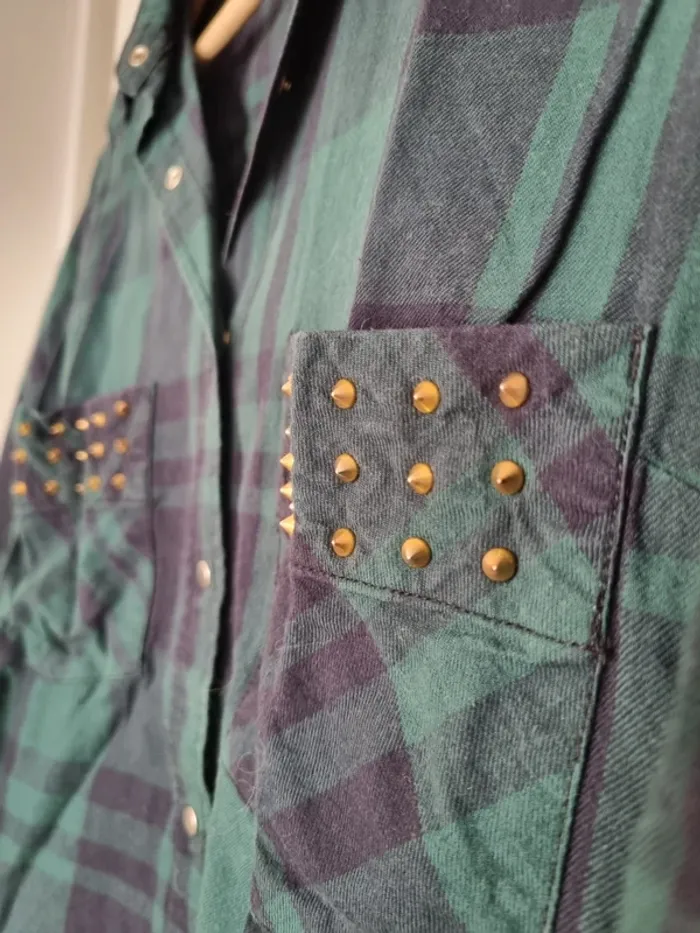 Chemise a carreaux femme - photo numéro 3