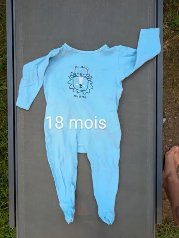 Pijama été bébé garçon 18 mois