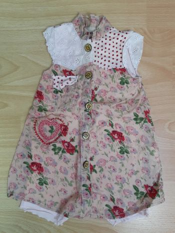 Robe fleurie IKKS 6 mois TBE