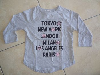 T shirt H&M T 8-10 ans