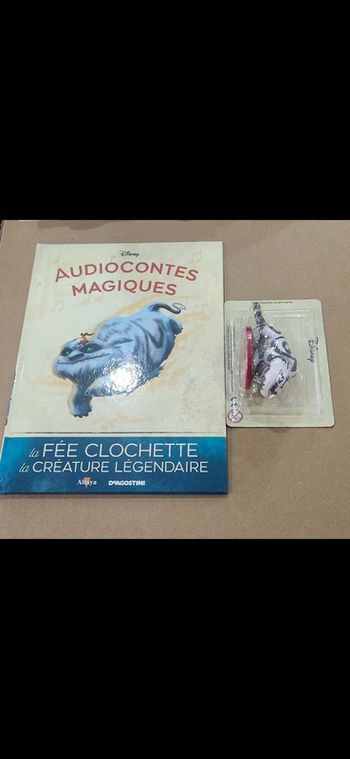 Numero134 des audiocontes Magiques Altaya disney deagostini livre et figurine audio conte compte