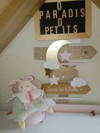 Doudou lapin p'tit bisous doudou et compagnie 