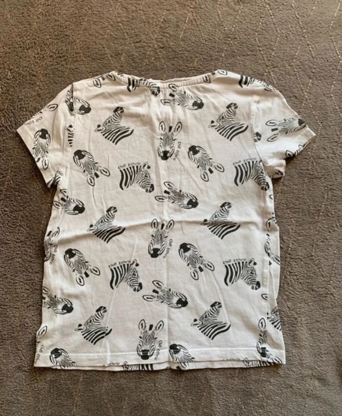 T-shirt blanc fille taille 6 ans - photo numéro 2