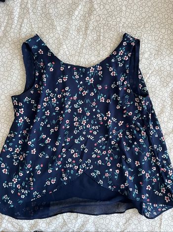 Haut fleuri
