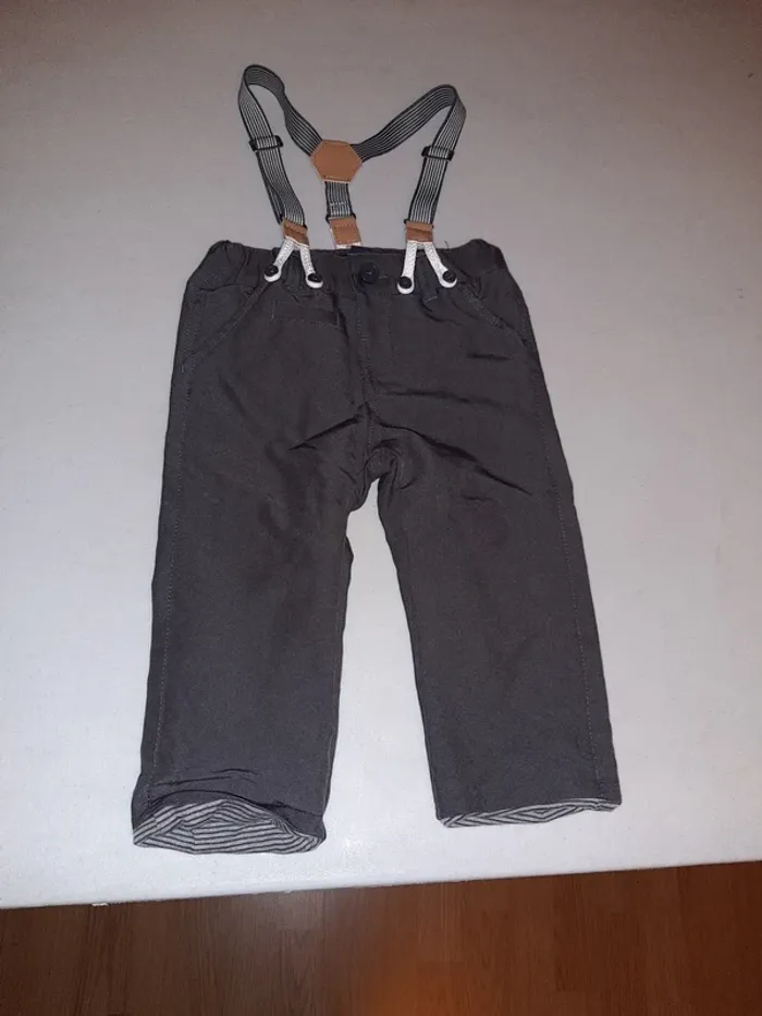 Pantalon bretelles