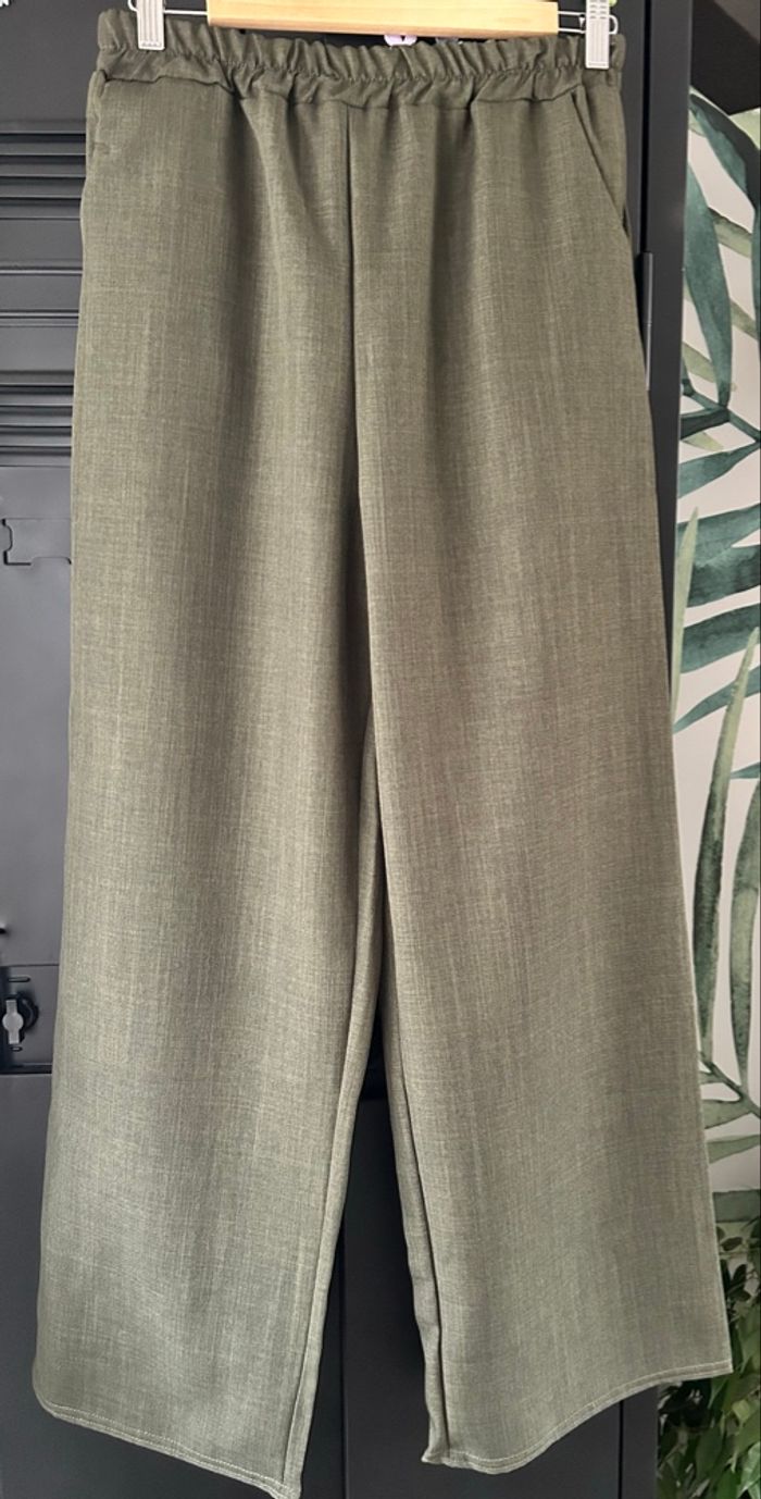 Ensemble pantalon neuf kaki - photo numéro 5