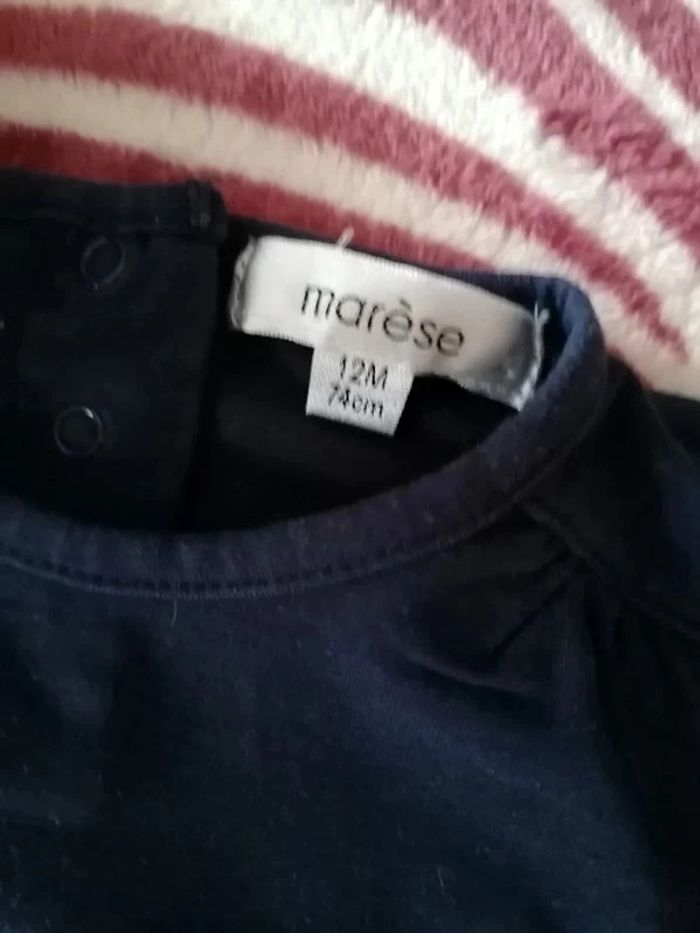 Tee-shirt fille taille 12 mois - photo numéro 3