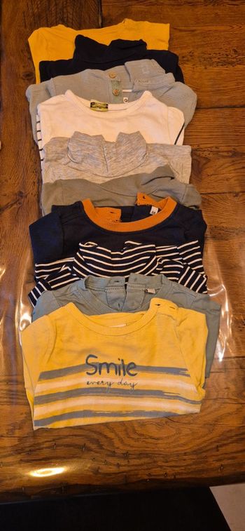 Tee shirt manche longue 6 mois