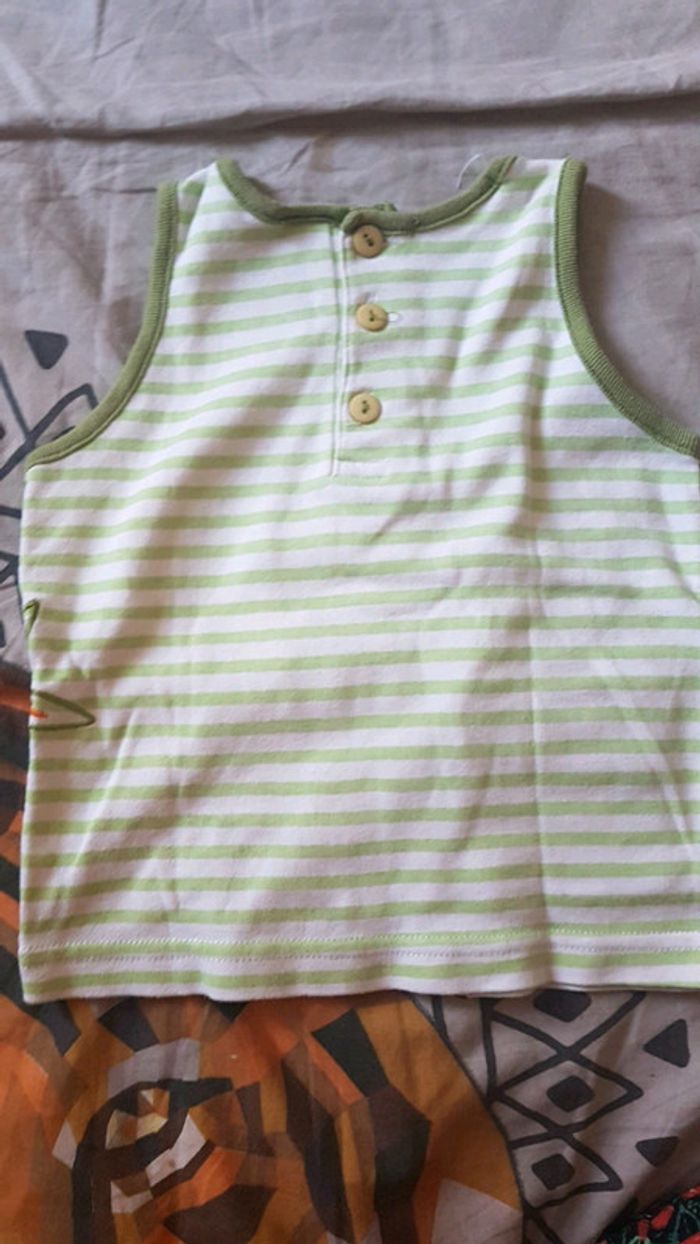 Débardeur mini gang 6 mois 0€50 -50% dès 2 achetés - photo numéro 5