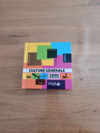 Livre 1001 questions Culture Générale