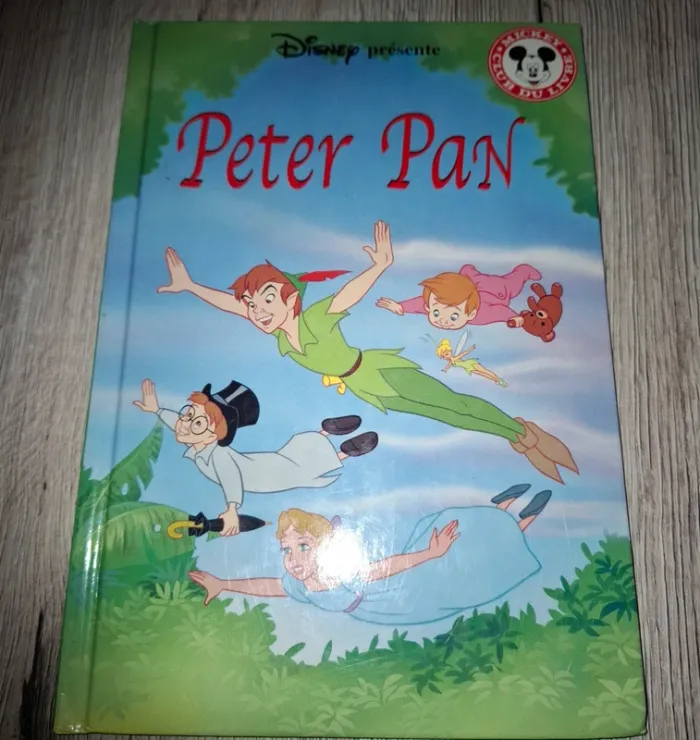 Livre peter pan