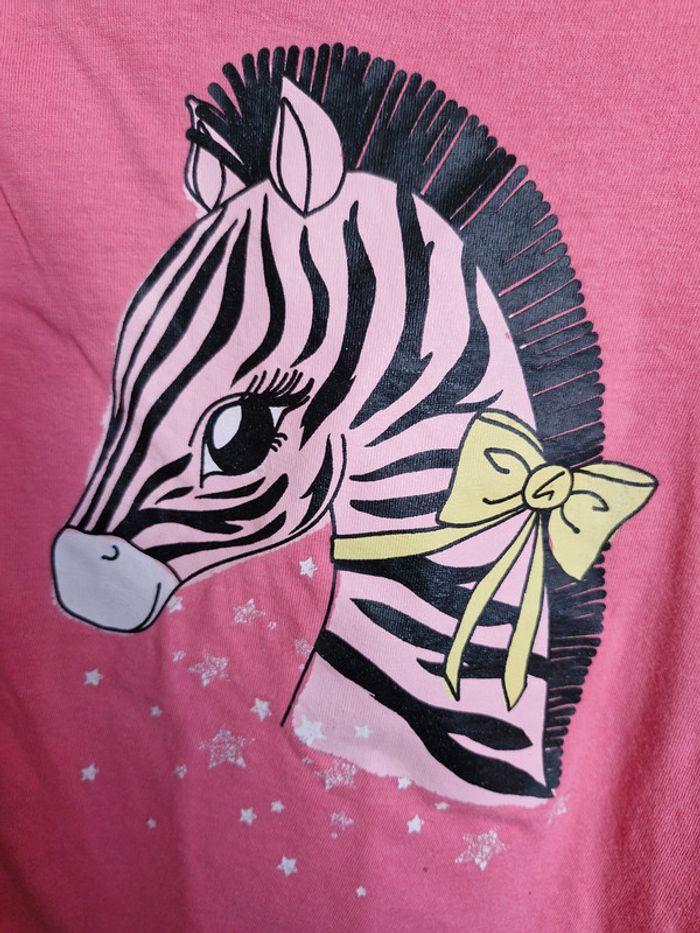 T-shirt manches longues enfant fille 4 ans Tissaia - photo numéro 2