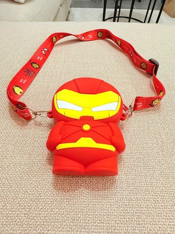 Sacoche/porte monnaie Iron Man