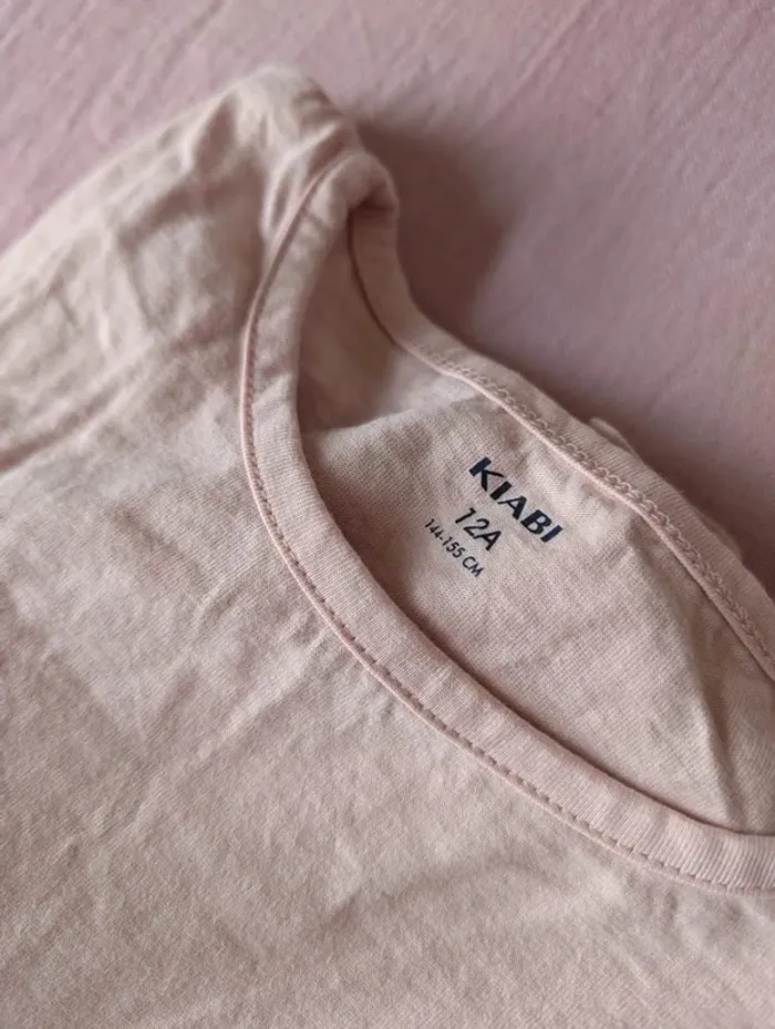 🩷 T-shirt manches longues rose Kiabi – 12 ans - photo numéro 3