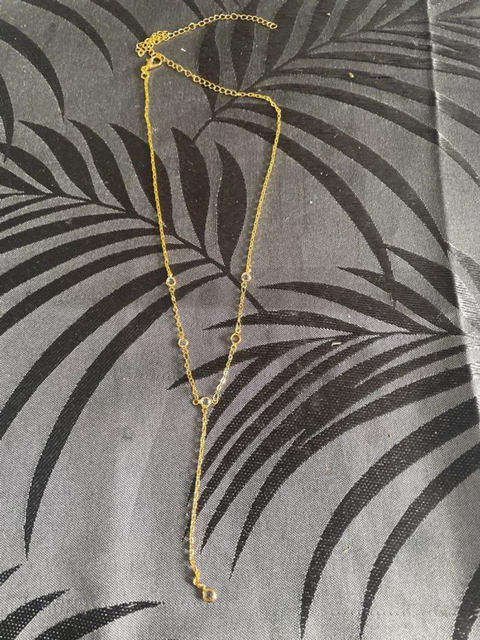 Superbe collier doré
