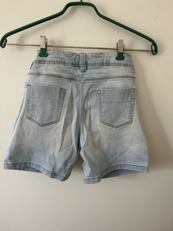 Short jean ajustable élastique 13- 14 ans - photo numéro 2