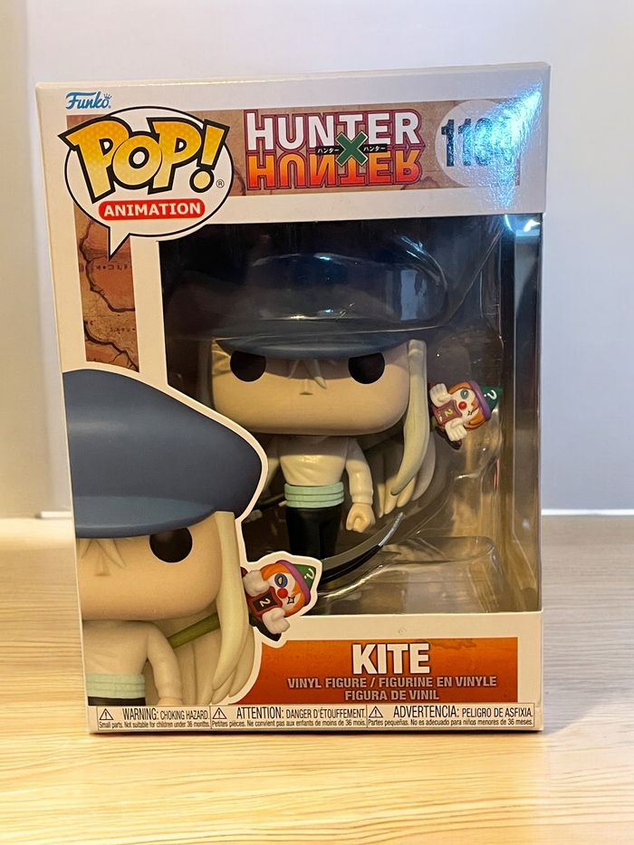 Lot 2 figurines Funko Pop Hunter x Hunter 1133 Bisky & 1134 Kite neuves jamais déboxées - photo numéro 3