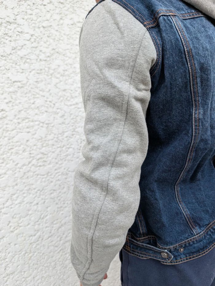 Blouson jean moto avec coque homme - photo numéro 5