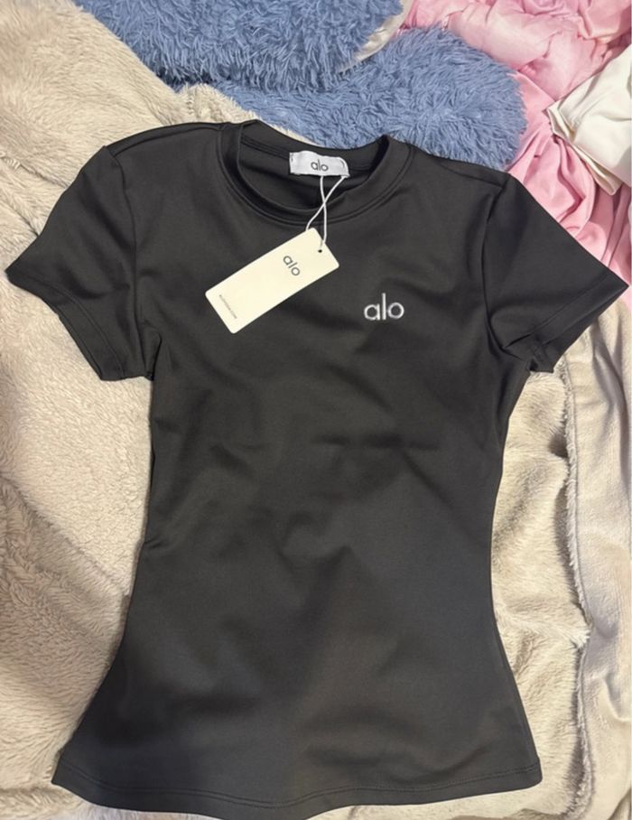 Tee-shirts alo noir - photo numéro 2