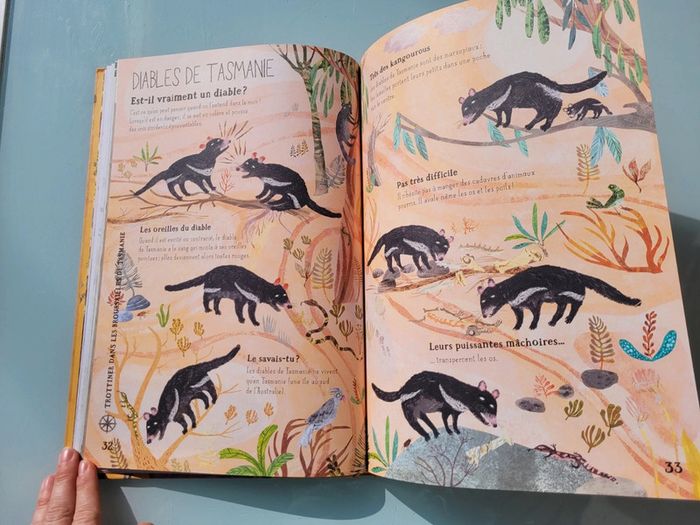 Grand livre 🐆 Nos Incroyables Bêtes Sauvages 🦥 - photo numéro 7