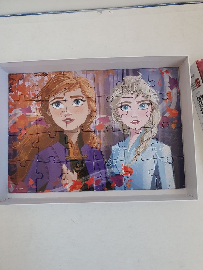 Puzzle 24 pièces reine des neiges 2 - photo numéro 2