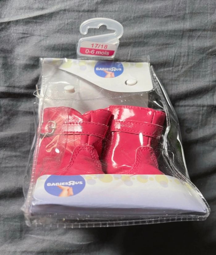 Bottines de pluie bébé fille