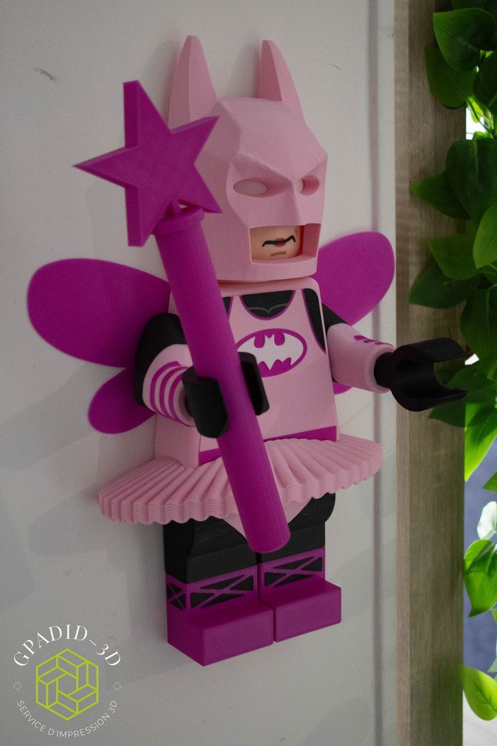 Dévidoir de papier toilette ou simple décoration murale dans un style Lego - photo numéro 2