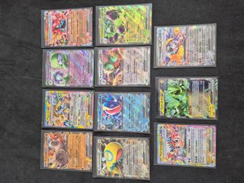 Lot de 11 cartes pokémon EX Neuve épine de fer , gardevoir , Amphinobi ..