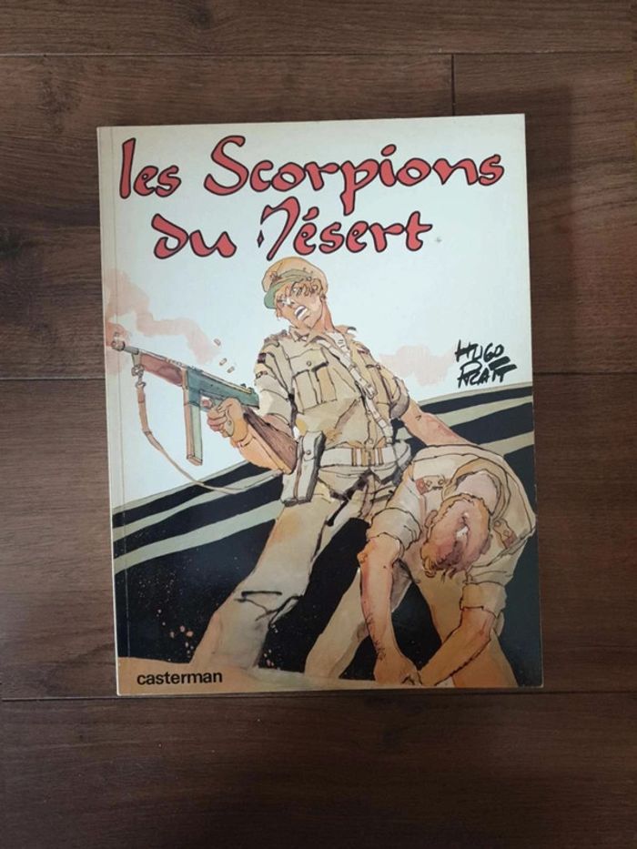 Bande dessinée Les scorpions du désert