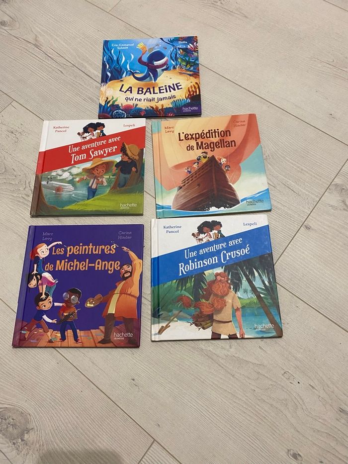 Lot de six livres McDo
