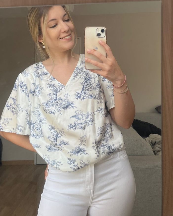 Haut/blouse soie MOTF