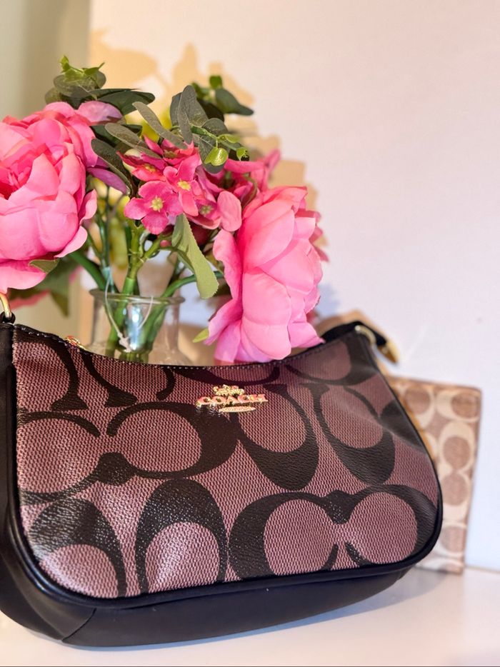 Sac coach marron - photo numéro 5