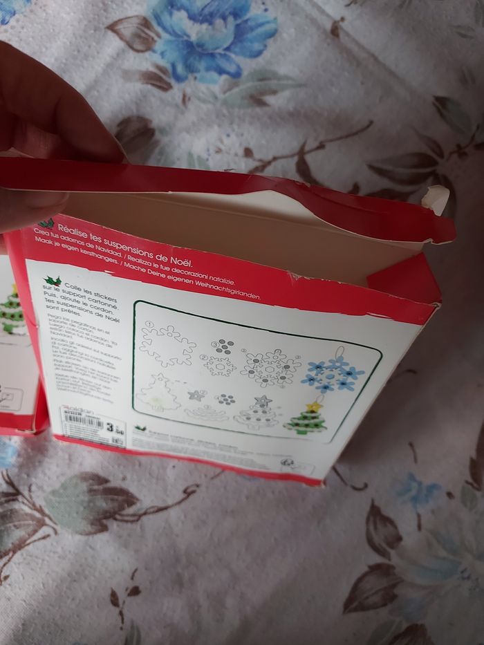 Lot kits créatifs suspensions sapin - photo numéro 3