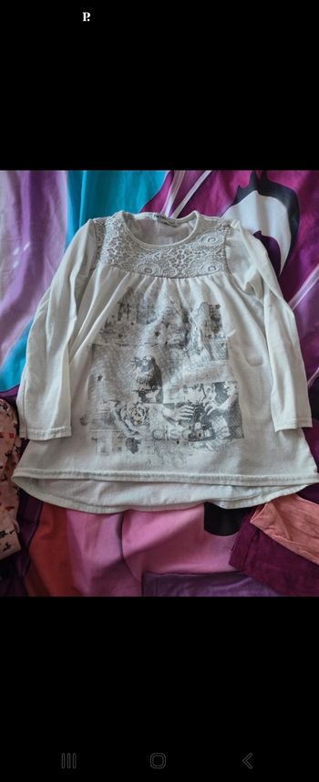 Tee-shirt fille 8ans