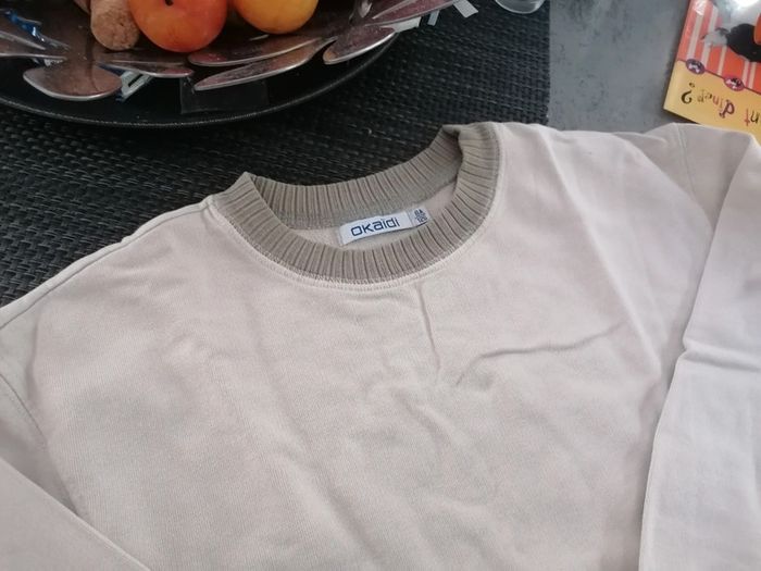 Sweat-shirt garçon 8ans Okaïdi tbe