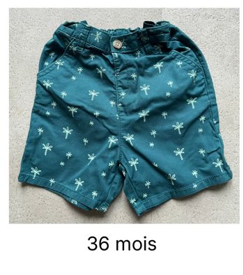 Short taille 3 ans