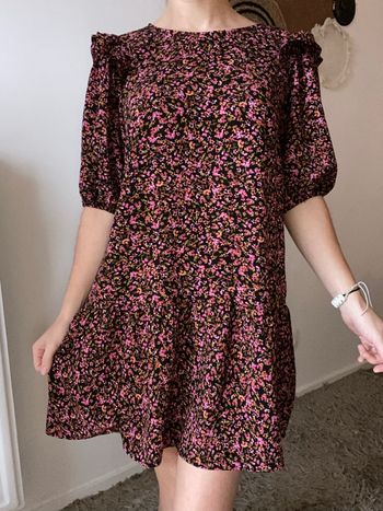 Magnifique robe fleur rose h&m taille s