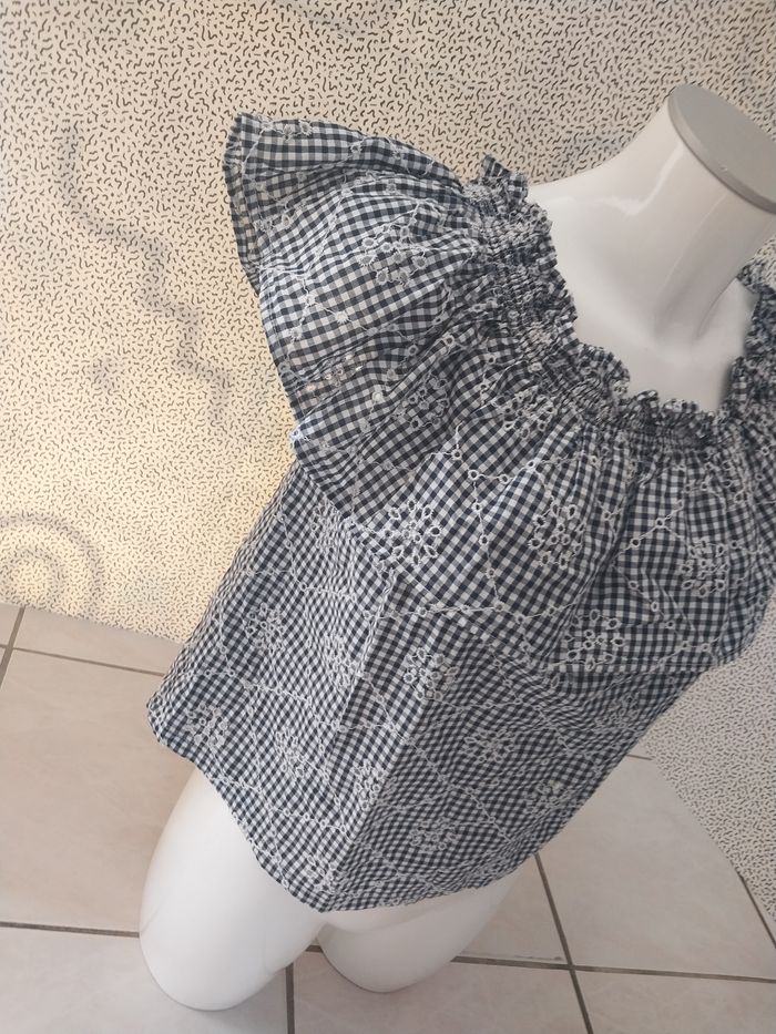 Blouse Cache Cache à carreaux vichy - photo numéro 2