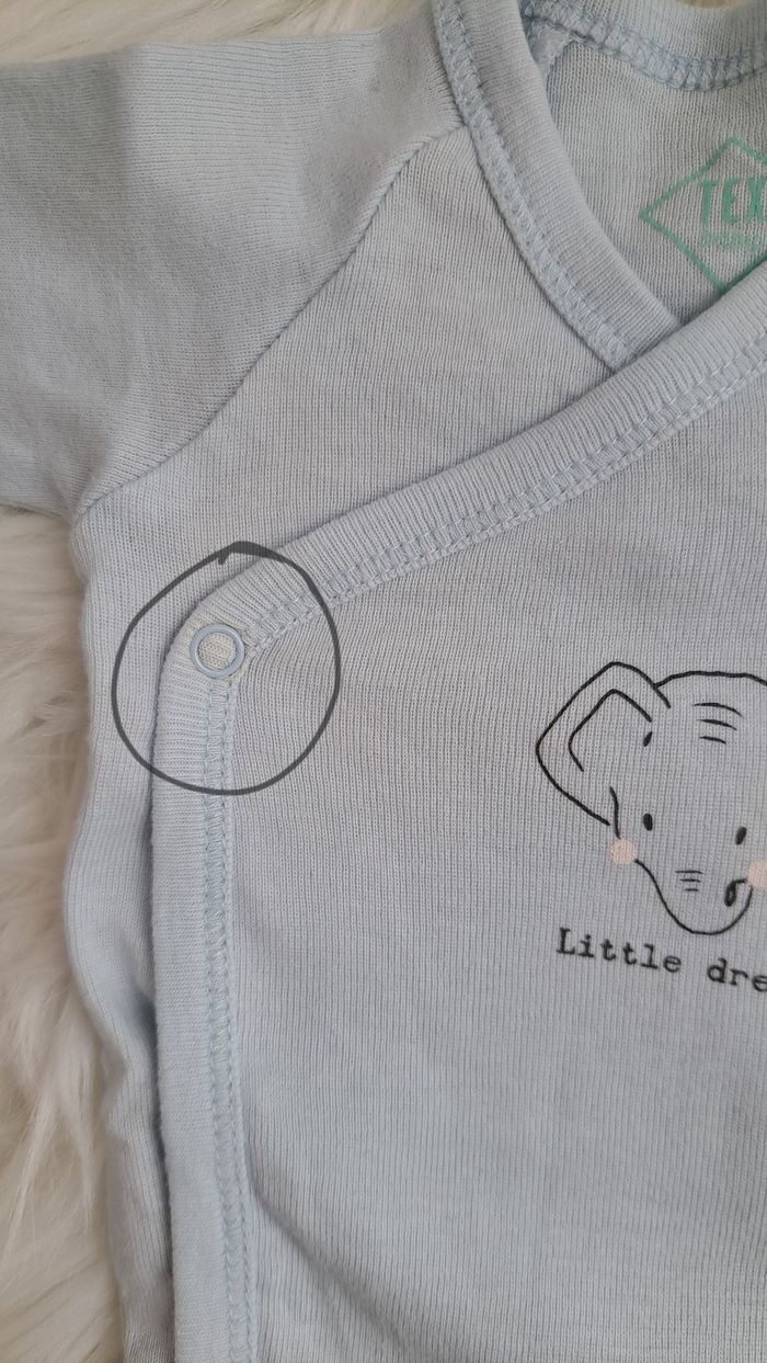 Lot de 3 bodies bébé garçon 1 mois - photo numéro 4