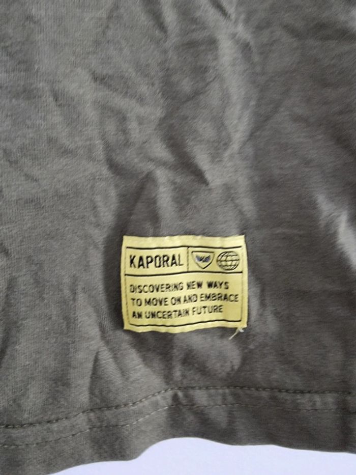 Kaporal T-shirt kaki * taille 14 ans * - photo numéro 5