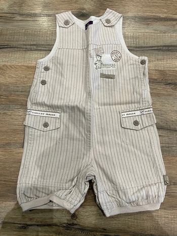 Salopette short 9 mois sergent major